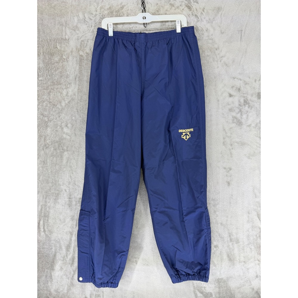 Descente Mens Navy Blue Insulated Snow Pants Vintage Ski Trousers D5-3100 US 36